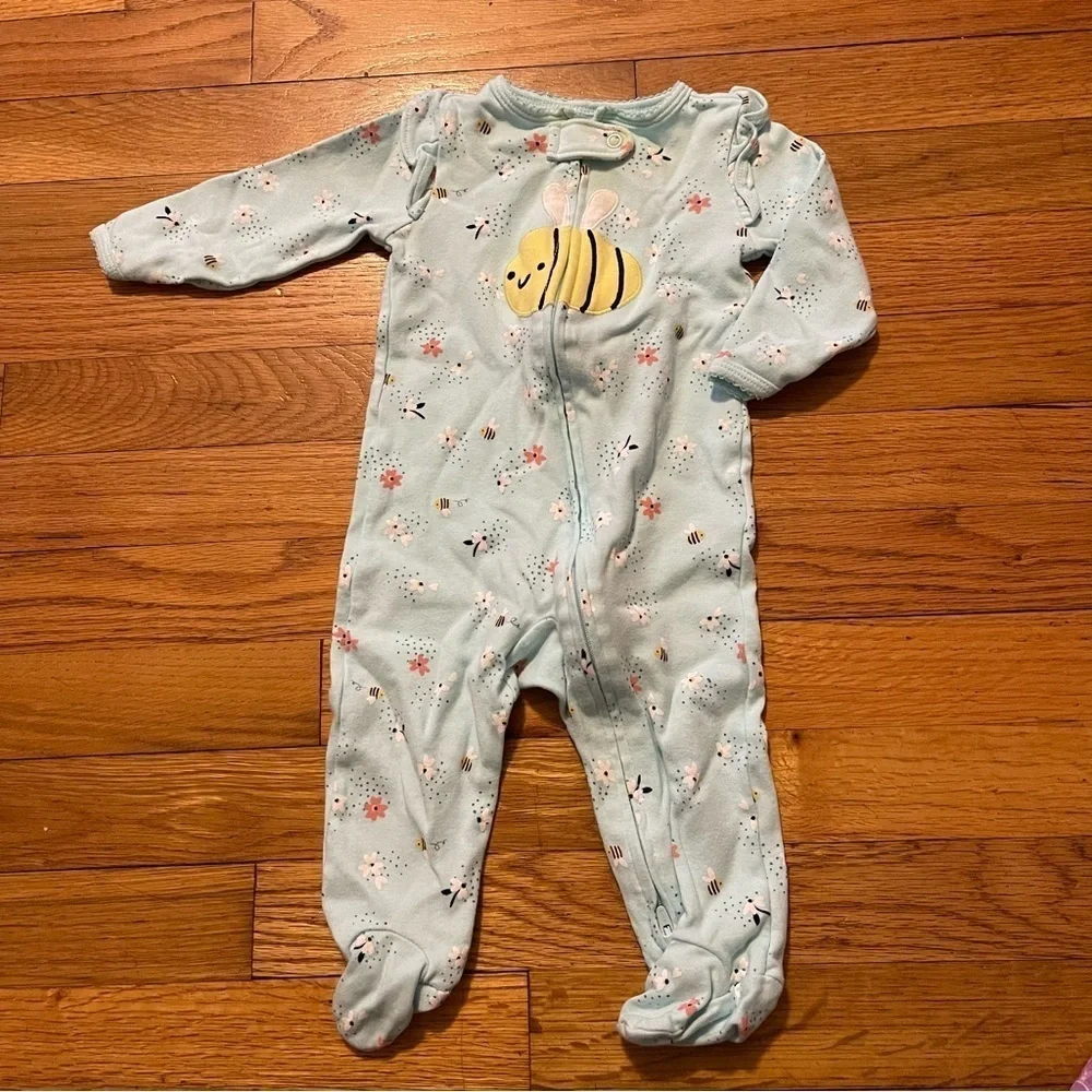 5-Piece Spring Floral Baby Girl Bundle | 6-9 mo